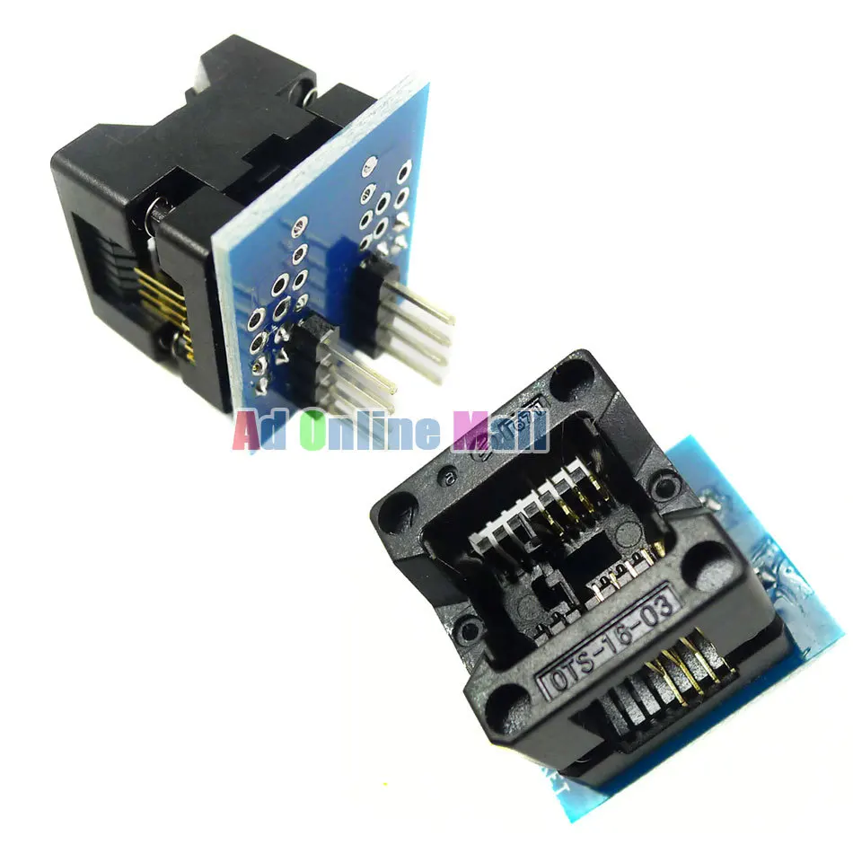 

SOP8 To DIP8 Narrow Socket 24 93 Conversion Block 150mil Programming Test Block Programmer Adapter