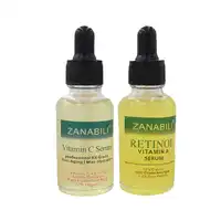 ZANABILI Pure Retinol Vitamin A 2.5% + 30% Vitamin C + E 100% HYALURONIC ACID Facial Serum Anti-Aging Moisturizing Face Cream