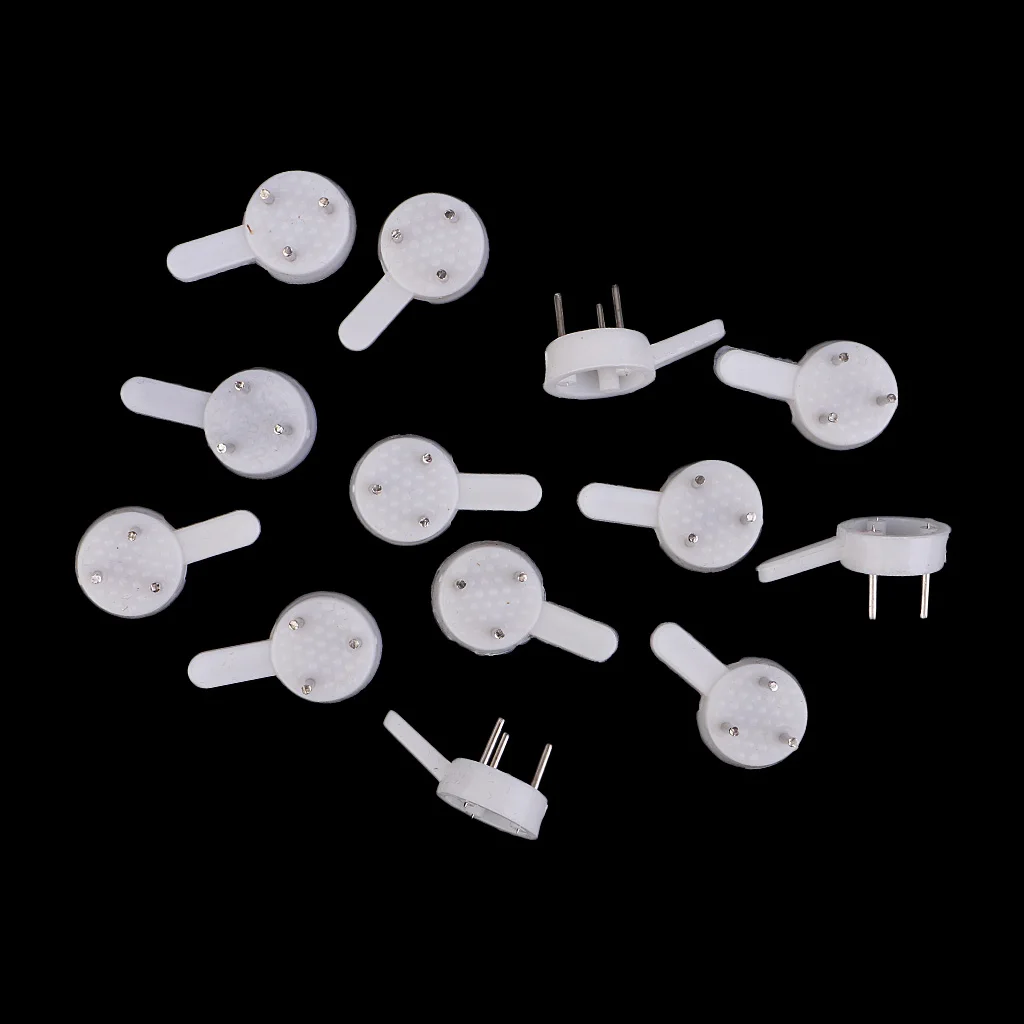 100 Pcs White Painting Photo Frame Hook Plastic Invisible Wall Hooks Mount Photo Picture Nail Hook Mirror Hanging Hanger Craft