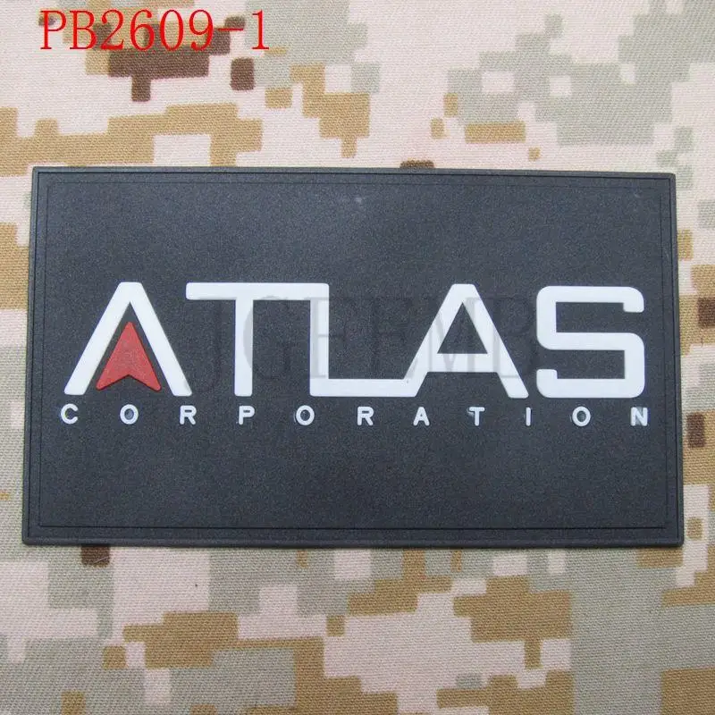 Передовая война Атлас компания боевой ПВХ патч значок