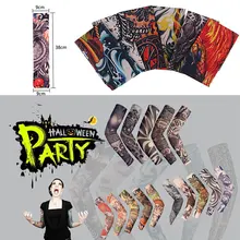 Татуировка манжета нейлон прочный налокотник протектор спортивные рукава гольф 40-60 кг вентилируемые руки рукава Баскетбол высокоэластичный