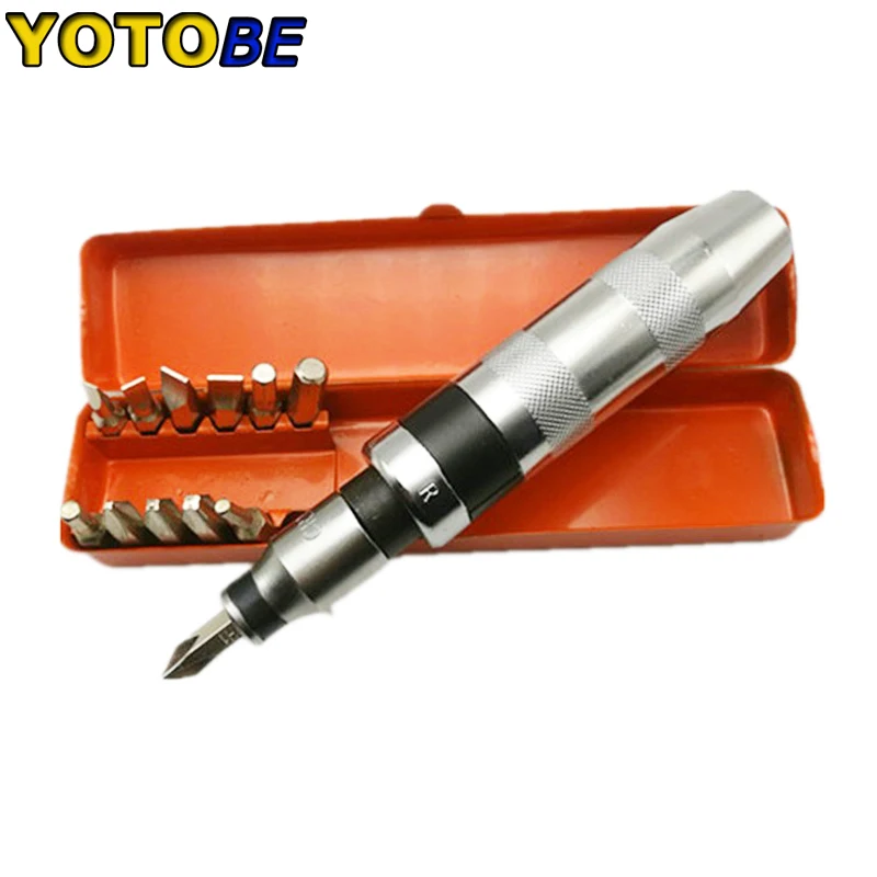 

13pcs Strong Chrome-vanadium Steel Impact Screwdriver Set Hand Impact Drive Set Driver Heavy Duty Repair Tool