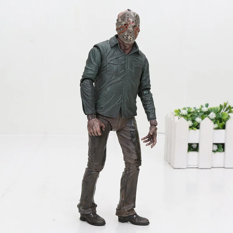 Игрушки NECA Friday 13th the Final Chapter Ultimate Part 4 Jason Voorhees ПВХ фигурка Gme 3D Фредди против Джейсона фигурка модель