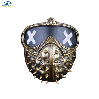 

HFSECURITY DIY Full Face Mask Protector PVC Protective Mask Halloween Cosplay Party Make Up Masks