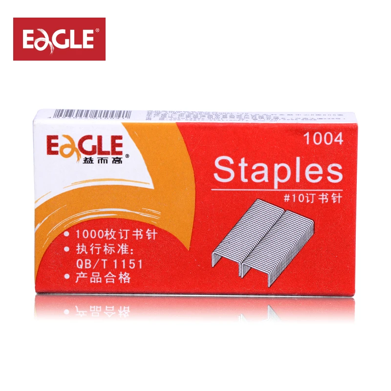 Metal Paper Staples 10 Small Box NO.10 Universal Staples Stitching