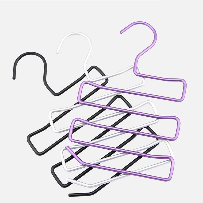 2015 Brand New Magic Multifunctional Hanger font b Rack b font Silk scarf TiesBelts Hangers 3