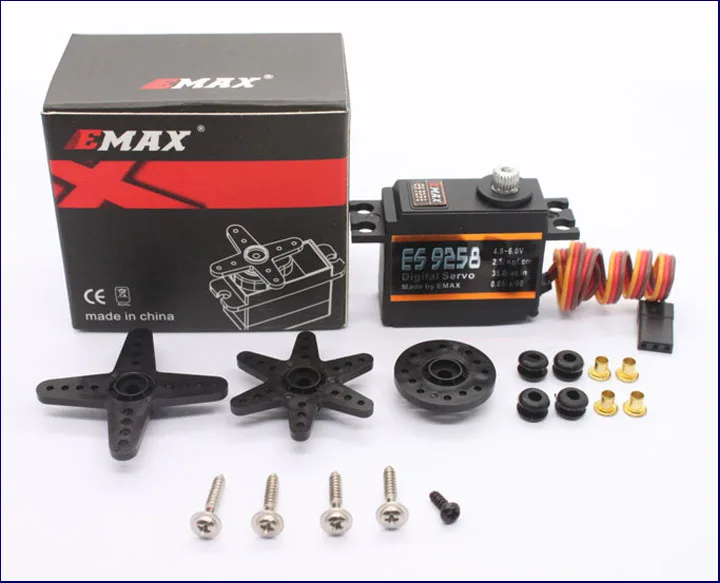 

EMAX Model ES9258 RC Metal Digital Servo for 450 Helicopters Rotor Tail