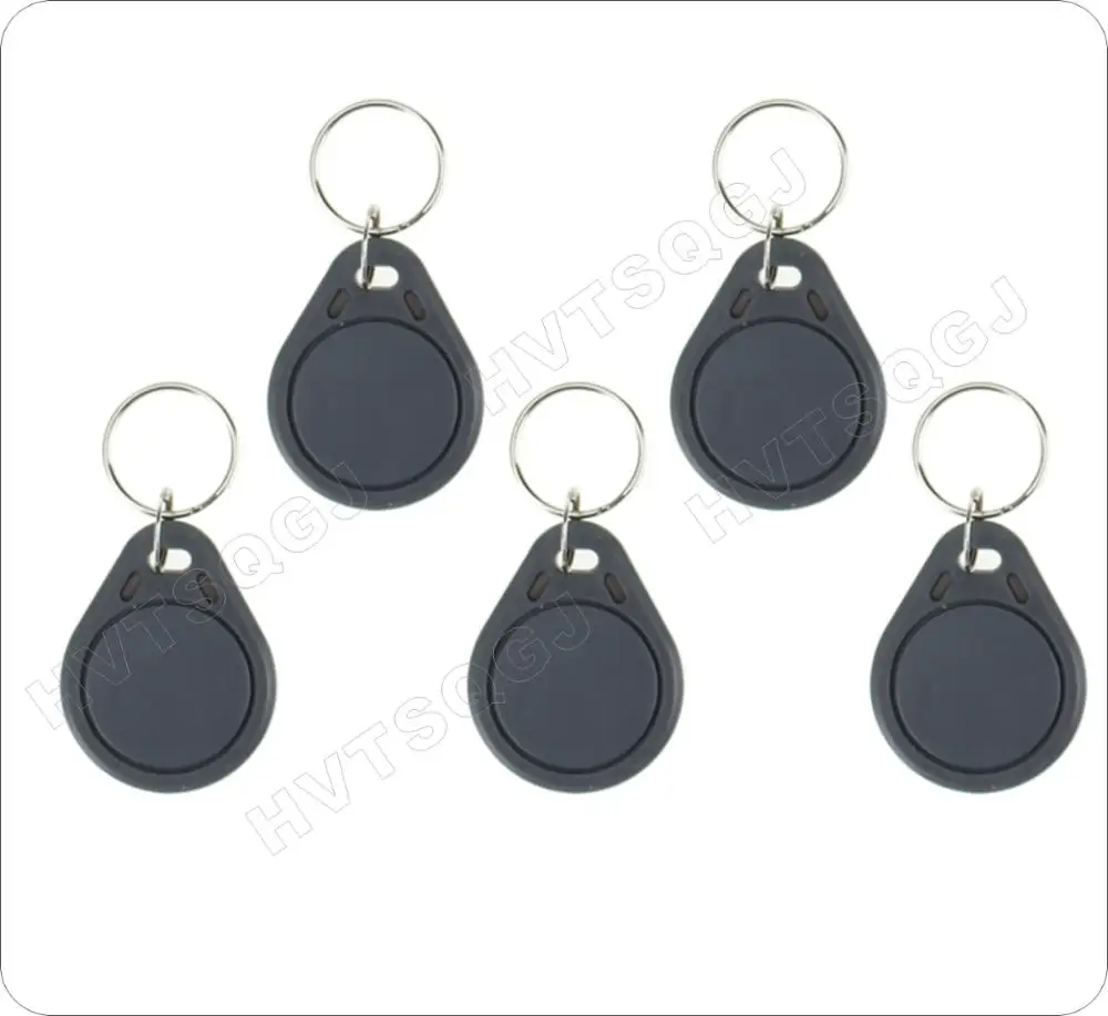 

Free shipping(20 pcs) 125khz Writable Keyfobs RFID T5577 Proximity Rewritable Blank Keychains Access Control token Tags