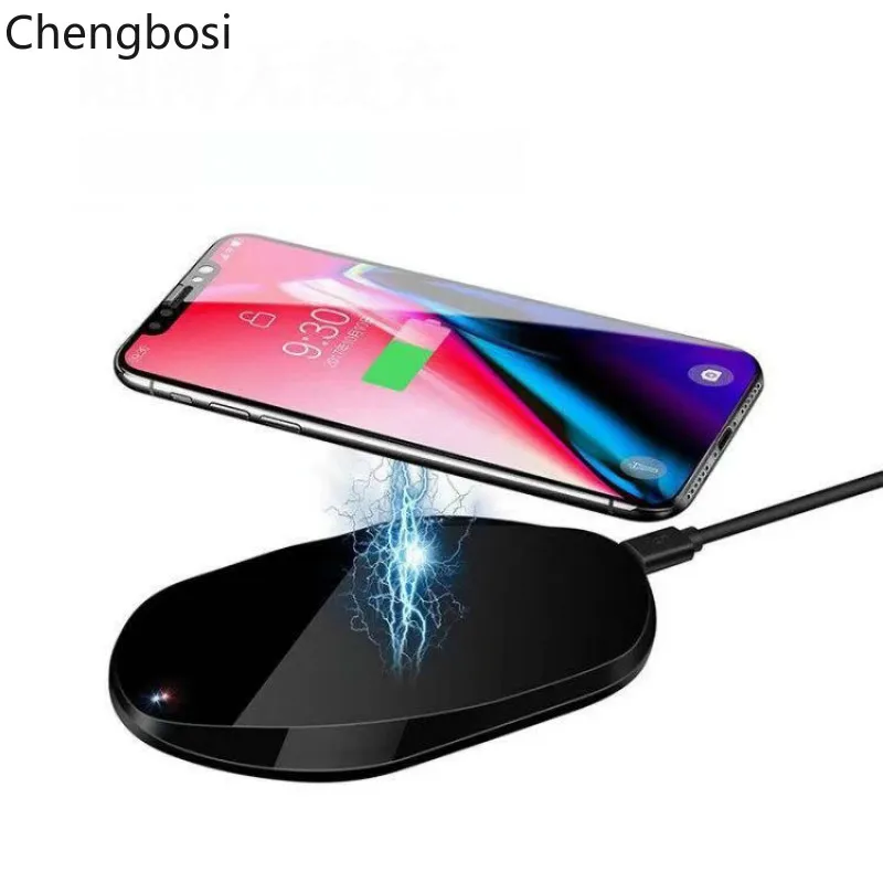 

10W 7.5W 5W Wireless Charger Digital Charging Pad Multiple Charging Protections Fast Steadily for Xiaomi Samsung PhoneXS