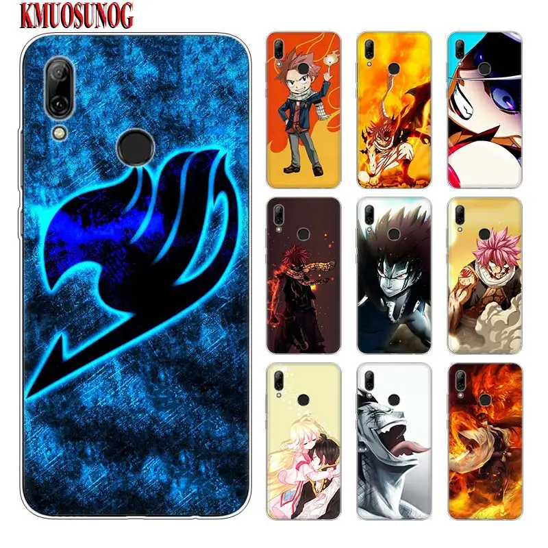 

Silicone Phone Case Fairy Tail for huawei P30 Lite P Smart Honor 7A 8 8A 8C 8X 10i Y5 Y6 Y7 Y9 Pro 2019 2018 2017