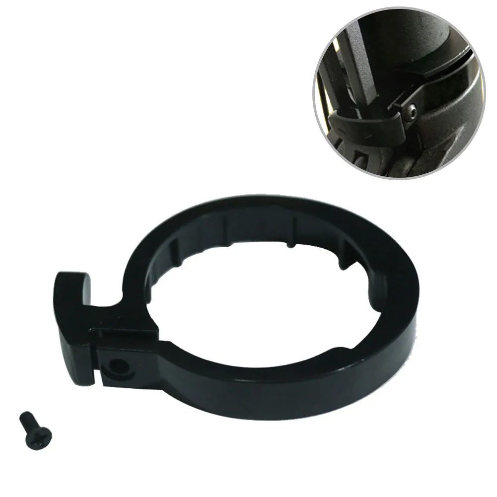 

Locking Ring Buckle Accessories Front Tube Stem Round Replacement Plastic 8.5 Inch Black For Xiaomi Mijia M365 Electric Scooter