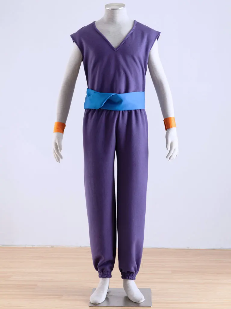 DRAGON BALL Piccolo Purple Uniforms cosplay costume Free Shippingin