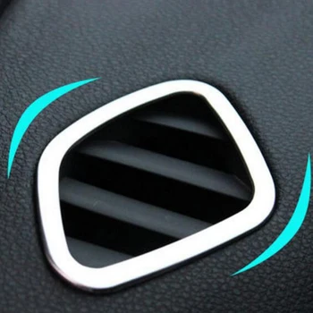 

2Pcs Stainless Steel Car Interior Air Conditioning Vent Outlet Output Trim Cover Sticker For Chevrolet Cruze 2009 - 2016