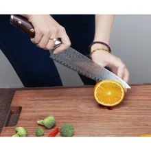

WALLOP Chef Knife Japanese kitchen knife chef High Carbon 67 Layers AUS-10 Damascus Stainless Steel G10 Handle