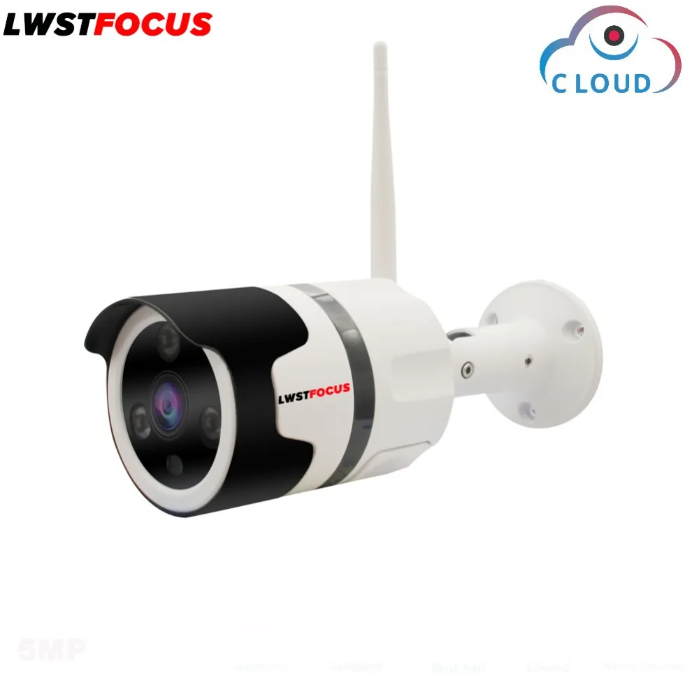 LWSTFOCUS Wi-Fi Открытый IP Камера 1080 P 720 P Водонепроницаемый Беспроводной безопасности Камера двухстороннее аудио Ночное видение P2P Пуля CCTV Cam