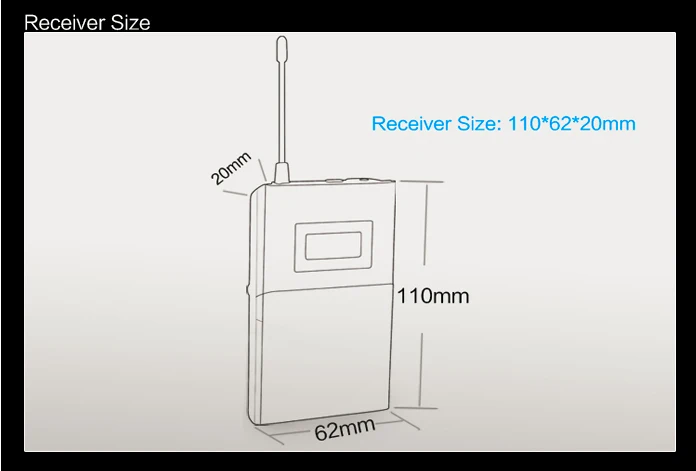 Бесплатная доставка Беспроводная система наблюдения Takstar WPM 200 UHF стерео