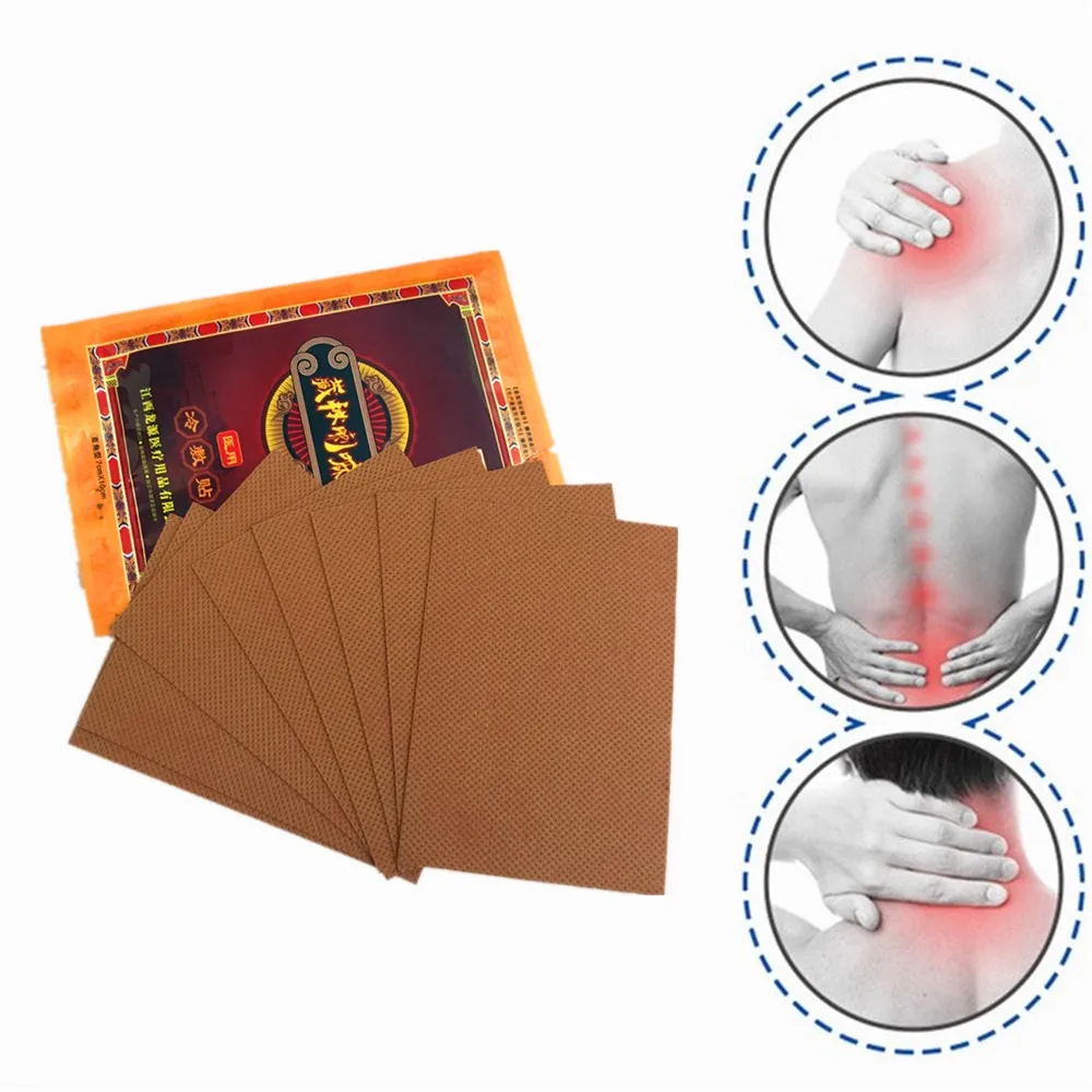 

DISAAR 8 Pcs/bag Chinese Herbal Pain Relief Patch Strong Penetration Medical Antler Essential oil Plaster