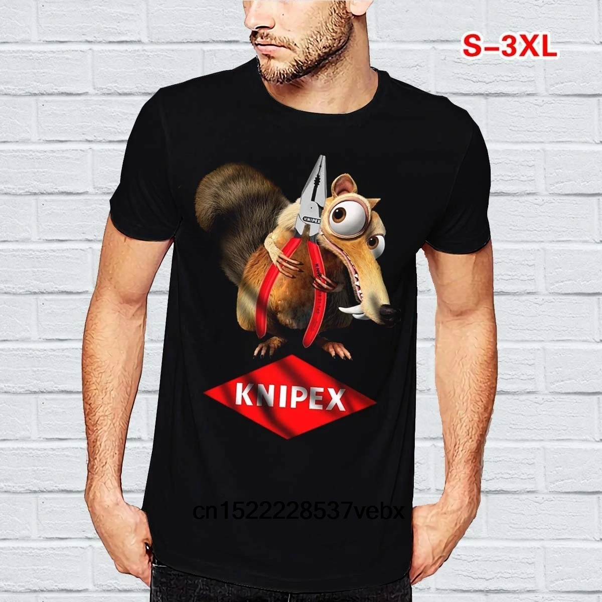 

Better Quality Knipex Tractor Tool Funny Scrat Men's T-Shirt