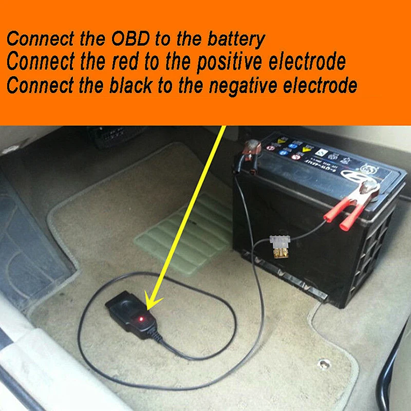 Профессиональный Универсальный OBD2 автомобильный инструмент для замены батареи, автомобильный компьютер, ЭБУ, устройство для сохранения памяти, автоматический аварийный кабель питания