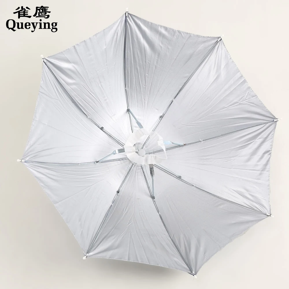 2015 Summer Fishing Hiking Golf Beach Foldable Headwear HandsFree Parasol Umbrella Hat Cap fishing tackle free shipping | Дом и сад