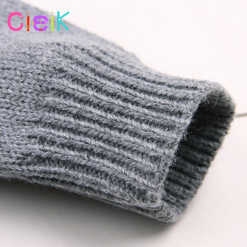 CieiK вязаный детский свитер зимняя одежда для фотосъемки с изображением Льва