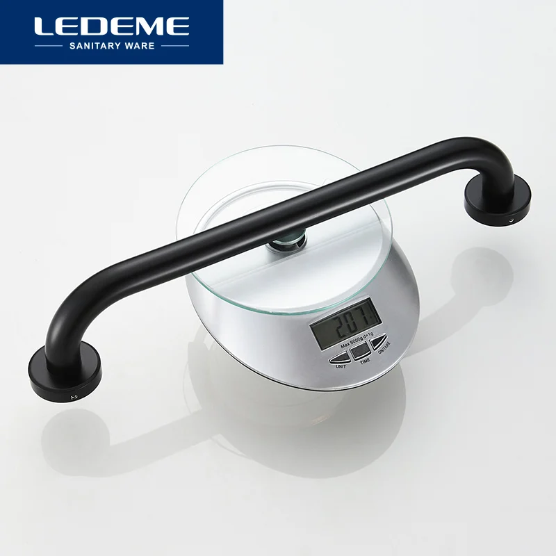 LEDEME Одноместный держатель для полотенец ванной комнаты твердая латунь матовая