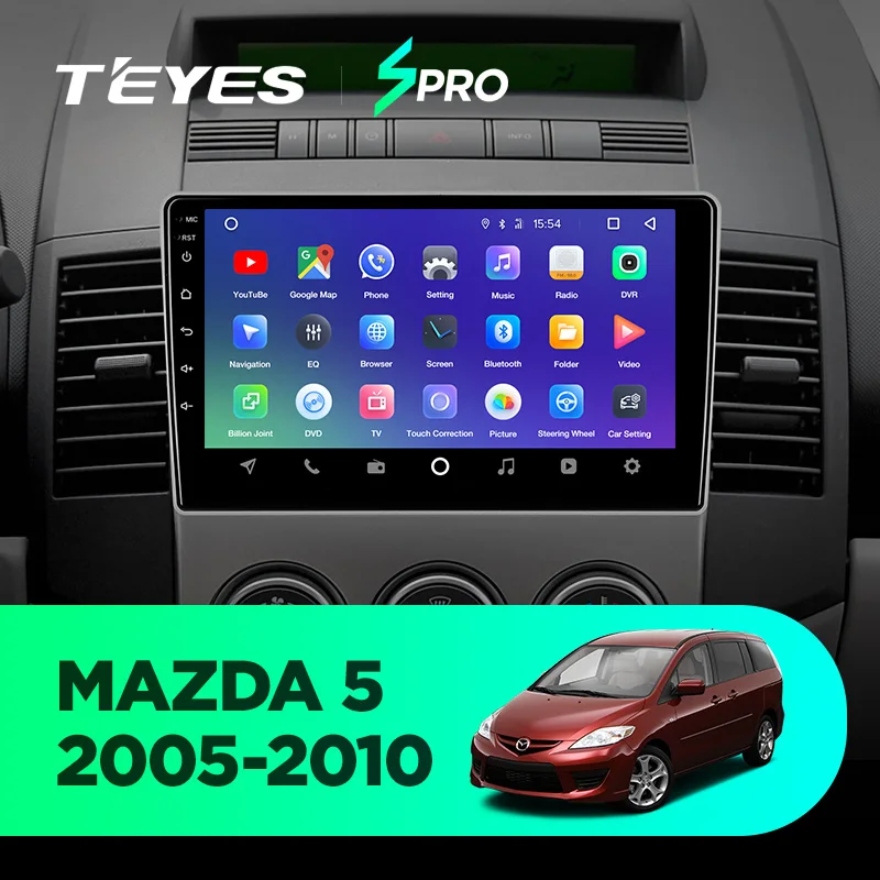 Flash Deal TEYES SPRO For Mazda 5 2005-2010 Car Radio Multimedia Video Player Navigation GPS Android 8.1 Accessories Sedan No dvd 2 din 2