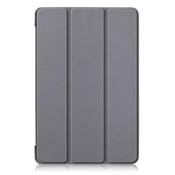 Умный однотонный Тонкий Магнитный откидной Чехол для samsung Galaxy Tab A, 10,1 дюймов,, подставка, чехол для планшета, для samsung SMT510, SM-T515, Funda - Цвет: gray