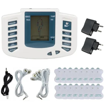 

EU/US Therapy Massager Full Body Relax Muscle 16pads LCD Screen Pulse Therapy Massager Tens Acupuncture Electrical Stimulator