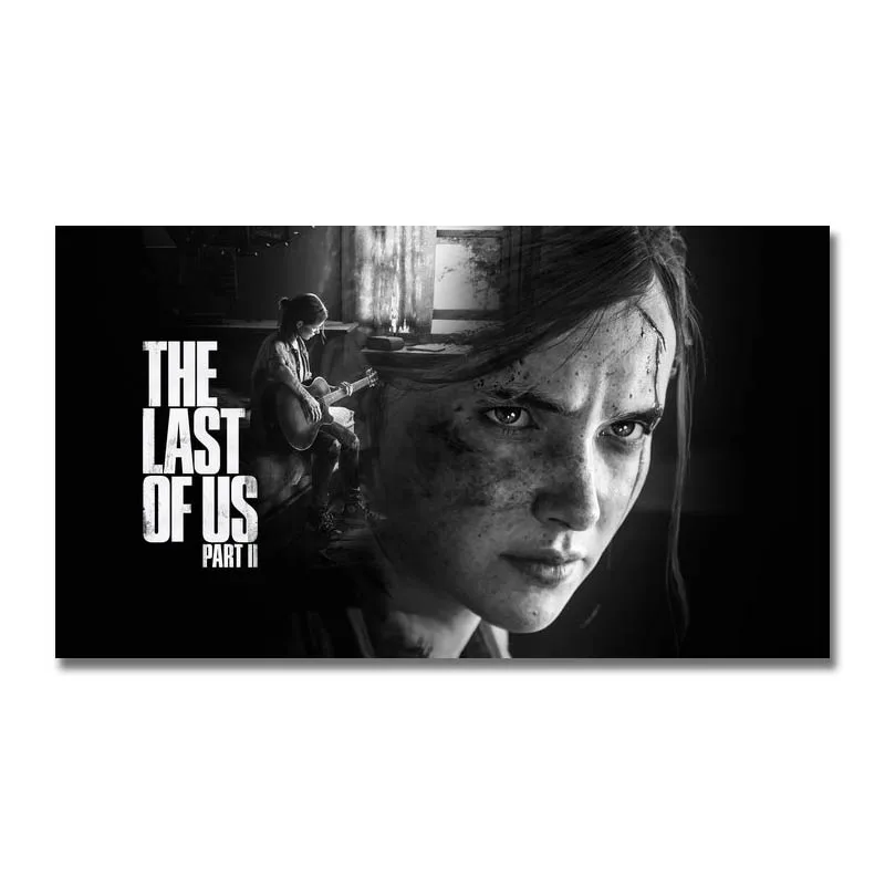 

Art Silk Or Canvas Print The Last Of Us Hot Game Poster 13x24 24x43 inch For Room Decor Decoration-002