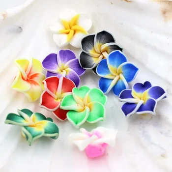 

5pcs Size About 20mm Multi color DIY Artificial Mini Pearl Flower