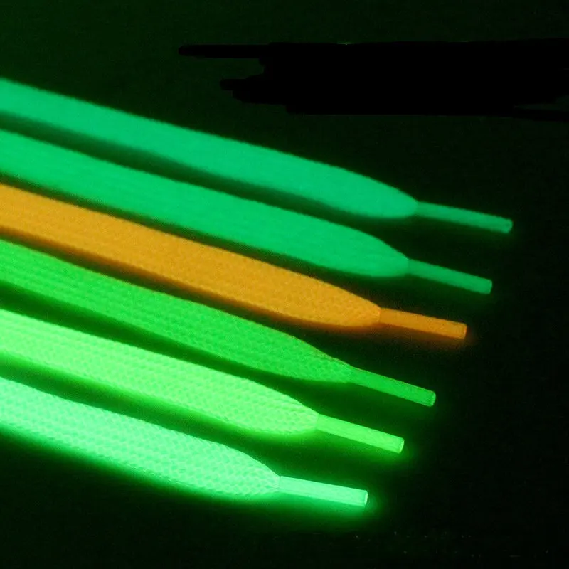 

Fashion 120cm shoelace Men Women Fashion Sneaker Shoelaces Solid Fluorescence Shoe Lace Double Layer Flat shoelace