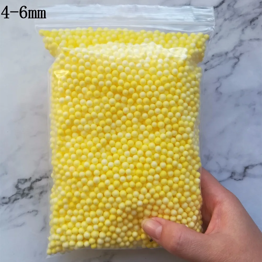 15000pcs 15g Bright Colours Foam Beads Colorful Polystyrene Foam Balls Styrofoam Filler Foam Mini Beads Balls Crafts DIY Decor