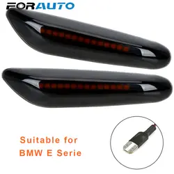 FORAUTO DC 12 V индикаторы поворота для BMW E90 E91 E92 E93 E60 E87 E82 E46 стример свет 2 шт./компл