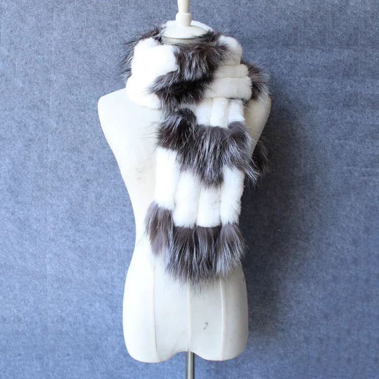  Fox Fur carf Real rex rabbit Fur  (9)