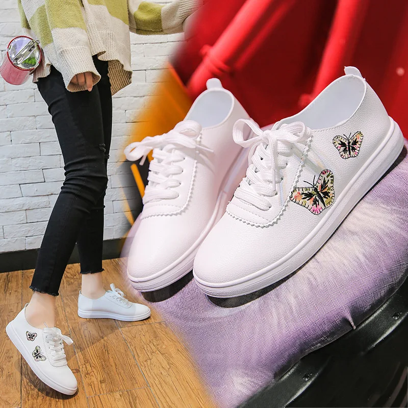 

Hundred Korean Version of The New Spring Flat Bottom Casual Plate Shoes