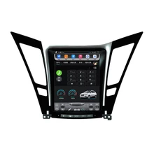 10.4 “tesla estilo vertical da tela android 6.0 Quad core GPS de Navegação de rádio Do Carro para Hyundai Sonata i45 2011-2014