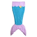 Hot Sell Mermaid Tail Blanke Mermaid Blanket Kids Throw Bed Wrap Super Soft Sleeping Bed Christmas Gift