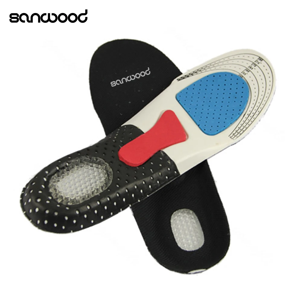 2016 Free Size Unisex Orthotic Arch Support Shoe Pad Sport Running Gel Insoles Insert Cushion for Men Women 9IFM 2016 Free Size Unisex Orthotic Arch Support Shoe Pad Sport Running Gel Insoles Insert Cushion for Men Women 9IFM