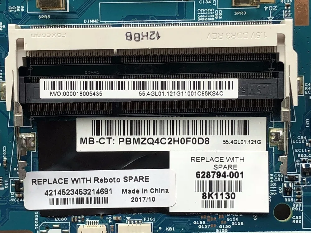 598668 001 628794 для ноутбука HP Probook 4720s 4520s материнская плата 48 4gk06. 041 с ATI HD5470 DDR3 100%