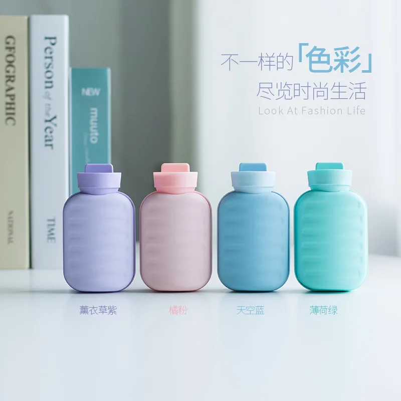 

DIY retro hot water bottle hand warmer, usb rechargeable mini portable warm baby, with charging treasure winter gift