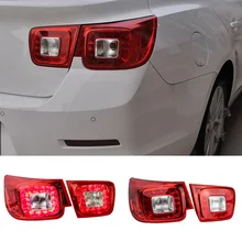Newest LED Rear Lights Kit modification Car Styling Lamp For Chevrolet Malibu 2013 2014 High Quality Red-type