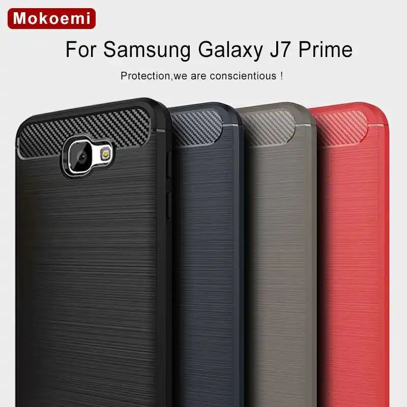 Модный Ударопрочный Мягкий силиконовый чехол Mokoemi 5 дюйма для Samsung Galaxy J7 Prime