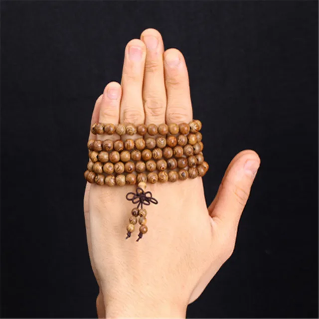 Bracelet Bouddhiste En Bois