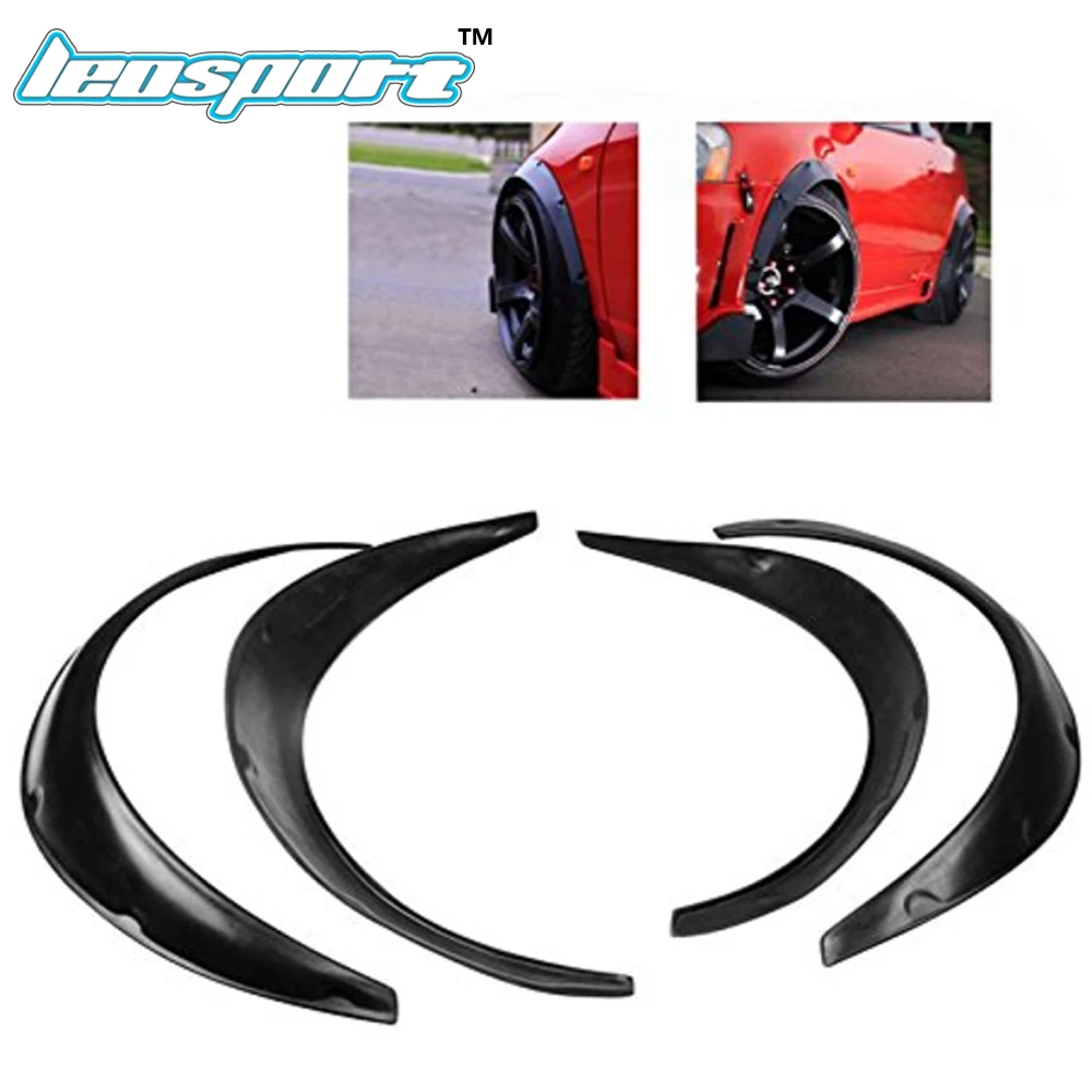 

Leosport-Universal Fender Flares Over Wide Body Wheel Arches 2pcs 2.75 inch (70mm) and 2pcs 2.inch (50mm)