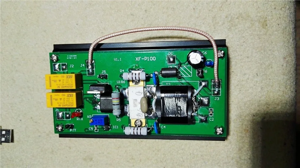 Собранный 90 Вт усилитель мощности HF части для FT-817 SUNSDR2 KX3 IC-703 доска