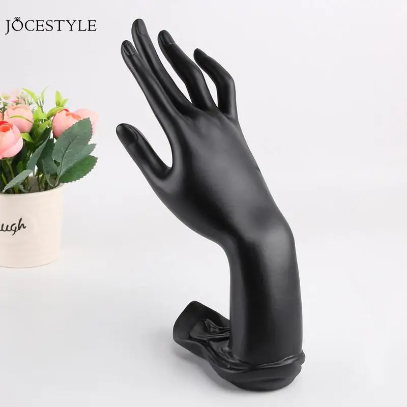  New Graceful Display Hand Finger Jewelry Chain Ring Bracelet Holder Elegant Black Jewelry Display S