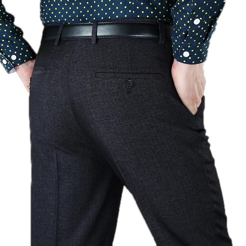 29-44 Бизнес 8 цветов костюм брюки для мужчин Новые Высокое качество летние однотонные Длинные Формальные повседневные офисные прямые брюки мешковатые мужские