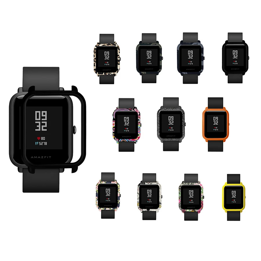

Smart Watch Accessories Colorful PC Case Cover Protective Shell for Xiaomi Huami Amazfit Bip Youth Watch