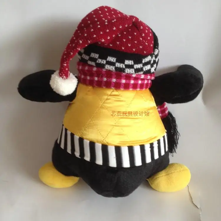 Подарки Сувениры 40 см Tv Show Friends связанные игрушки Рейчел Joey HUGSY плюшевые игрушки мягкая игрушка-пингвин кукла с шарфом жилет очки
